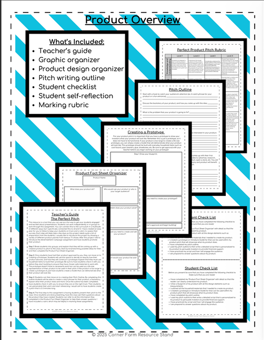 Product Pitch Persuasive Writing Assignment