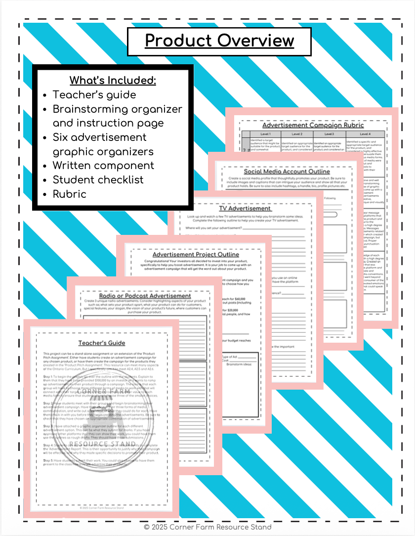 Advertisement Campaign - Media Literacy Assignment
