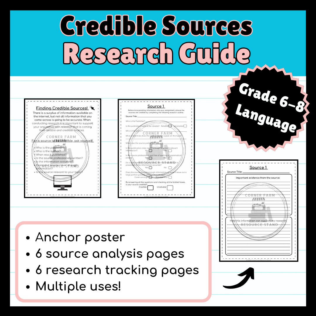 Credible Sources Research Guide